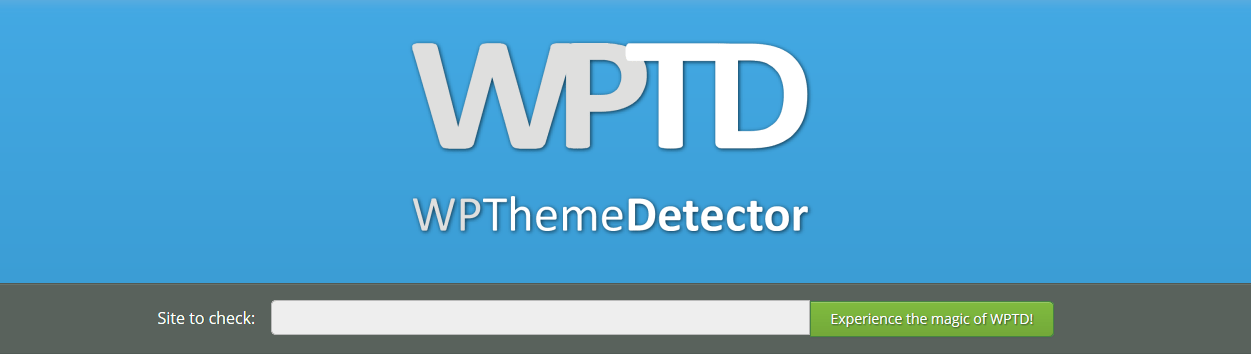 Qué plantilla utiliza una web con WPTD